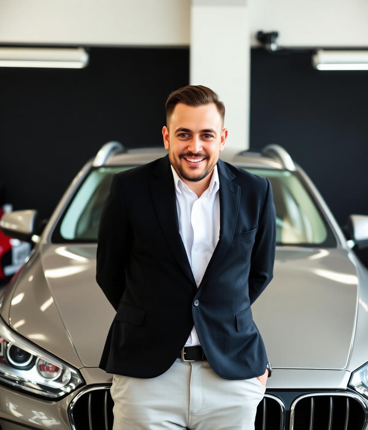 Agon Emini, Geschäftsführer Garage Germano AG